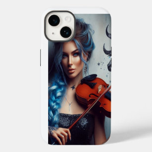 Coque Pour iPhone 14 Musicien du zodiaque Taureau Violon