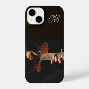 Coque Pour iPhone 14 Musicien Guitare Player Musique personnalisée