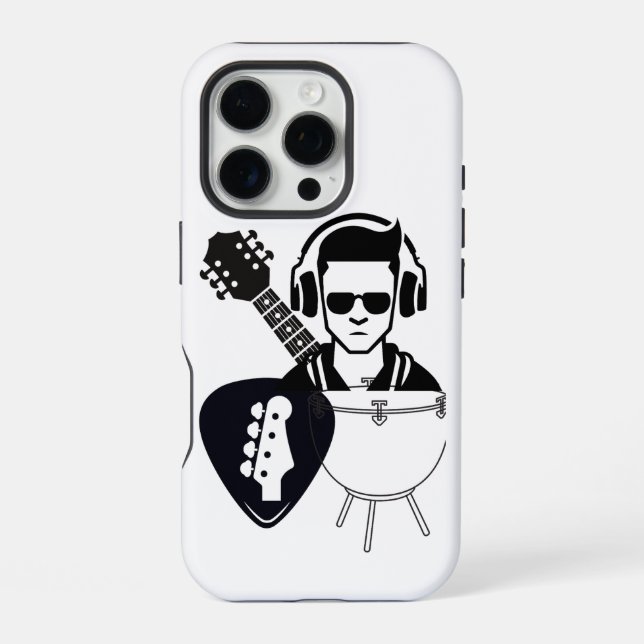Coque iPhone Musique à gogo (Verso)