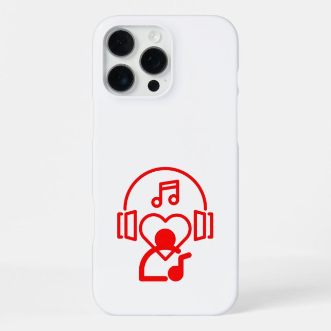 Coque iPhone Musique cardiaque (Verso)