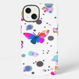 Etui iPhone 13 Musique Colorée Danseuse