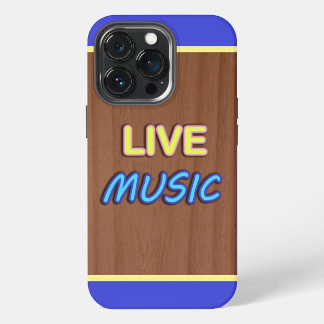 Coque iPhone Musique Live (Dos)