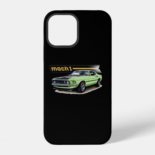 Coque iPhone Mustang Mach 1  (Verso)
