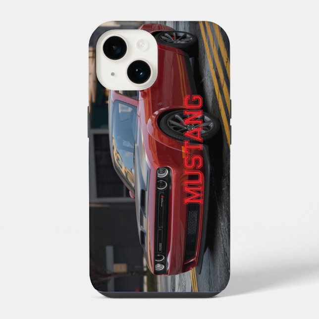Coque iPhone Mustang phone cover (Verso)