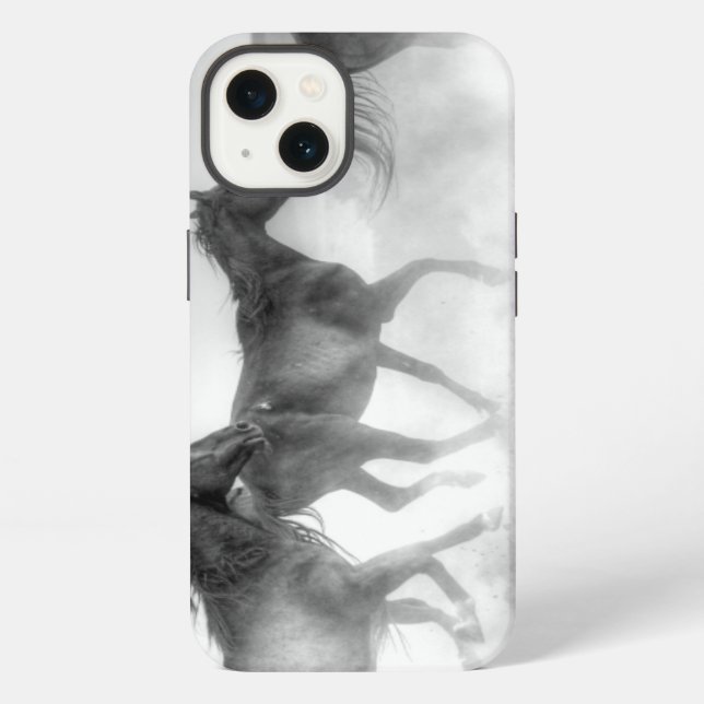 Coque iPhone Mustang Run (Verso)