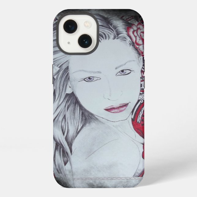 Coque iPhone My World with Mist Frame (personnalisable) (Verso)