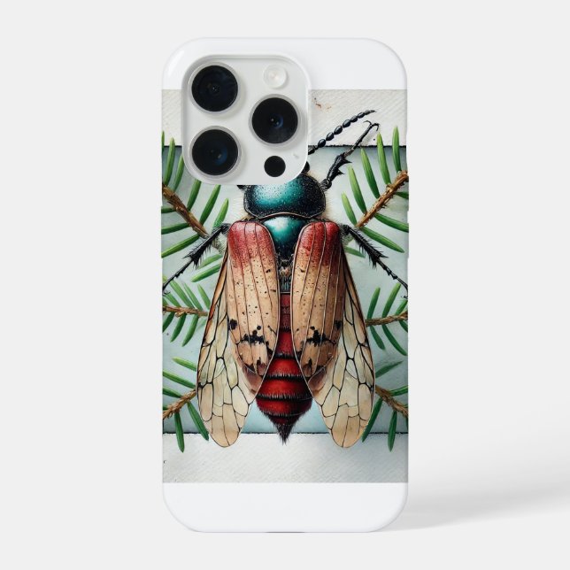 Coque iPhone Myromexocentrus 021024IREF203 - Watercolor (Verso)