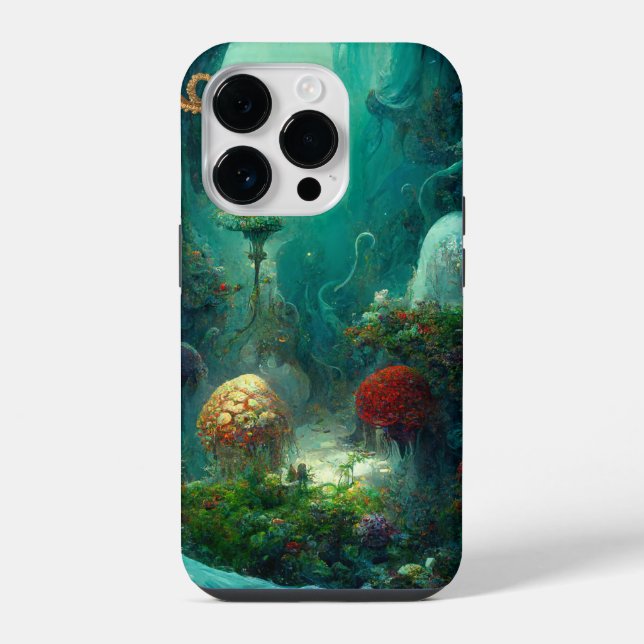 Coque iPhone Mystères Au Sol De L'Océan (Verso)