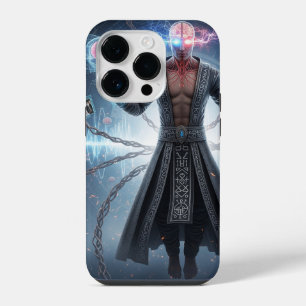 Coque Pour iPhone 14 Plus Mystic Cyberpunk Sorcier Technologique
