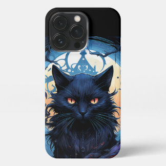 Etui iPhone 13 Pro Mystic Moonlit Feline