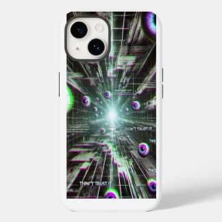 Coque Pour iPhone 14 📱 "N’y faites pas confiance" 📱