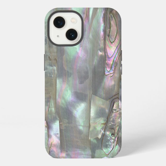 Coque iPhone Nacre Émeraude Abalone Impression Xtreme iPhone 6 (Verso)