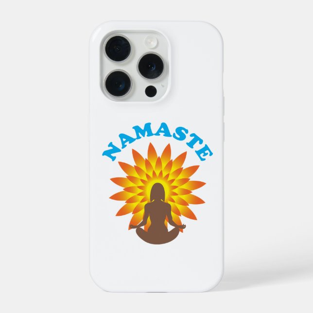 Coque iPhone Namasté (Verso)