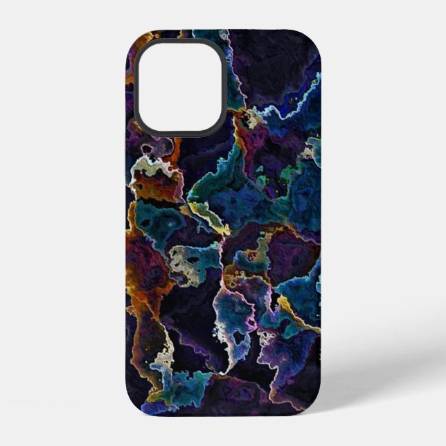 Coque iPhone Nappe de pétrole  (Verso)
