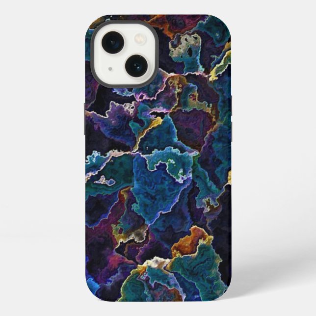 Coque iPhone Nappe de pétrole  (Verso)