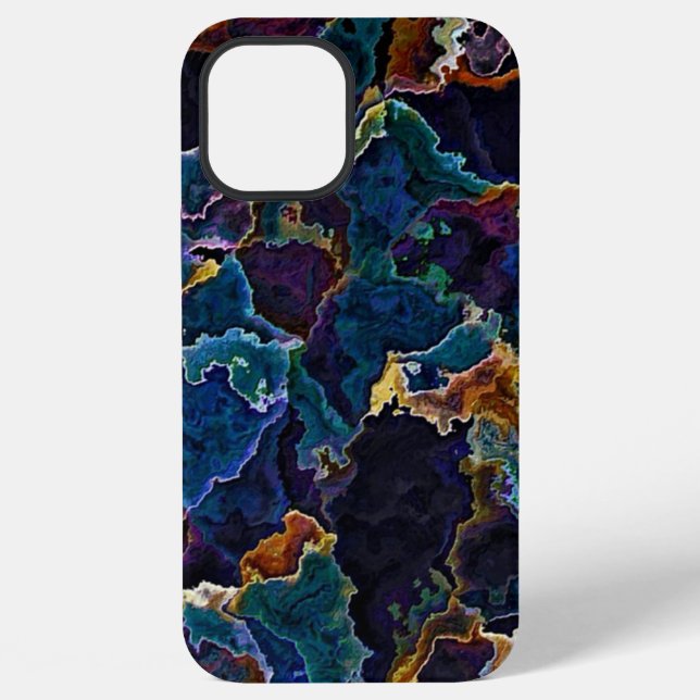 Coque iPhone Nappe de pétrole  (Verso)