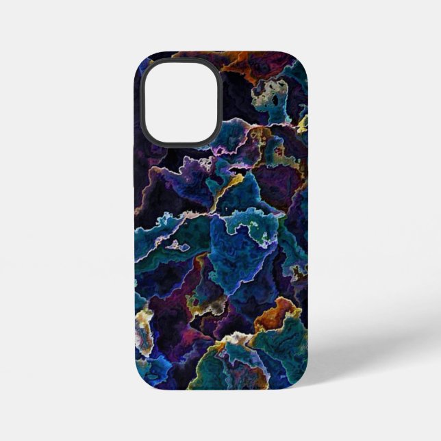 Coque iPhone Nappe de pétrole  (Verso)