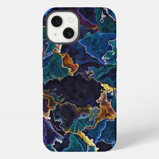 Coque iPhone Nappe de pétrole  (Verso)