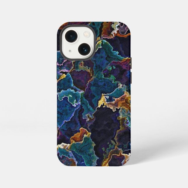 Coque iPhone Nappe de pétrole  (Verso)