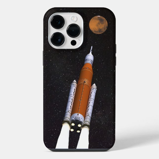 Coque iPhone NASA SLS Système de lancement spatial (Verso)