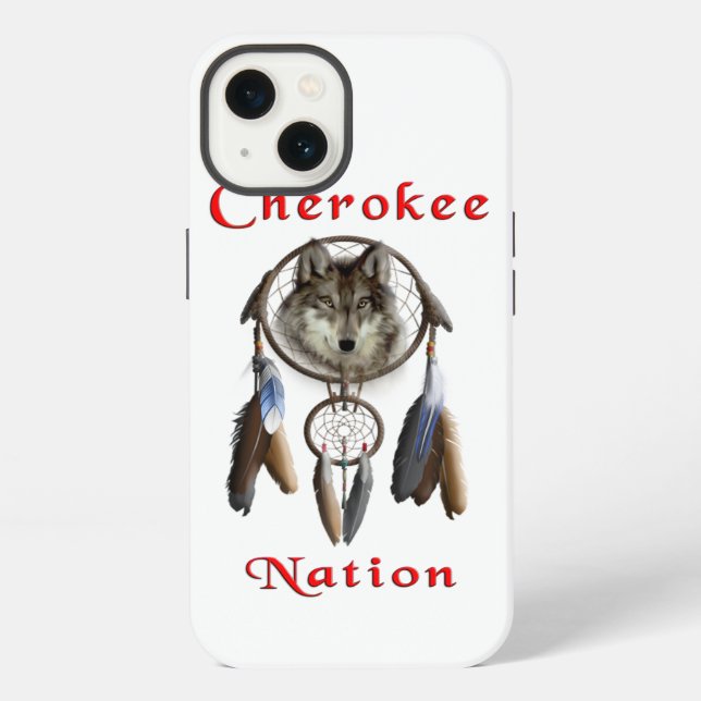 Coque iPhone Nation cherokee (Verso)