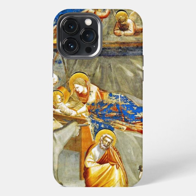 Coque iPhone Nativité Naissance de Jésus (Verso)
