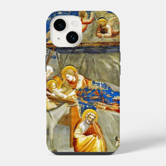 Coque iPhone Nativité Naissance de Jésus  (Verso)