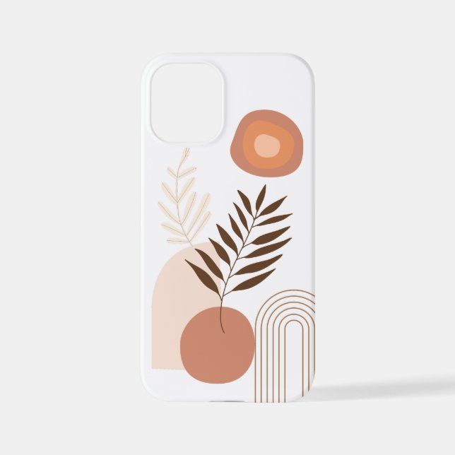 Coque iPhone Nature Boho Botanical | Positive Vibes (Verso)