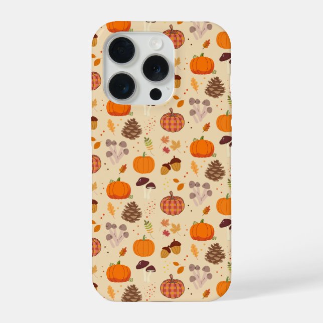 Coque iPhone Nature d'automne (Verso)