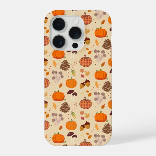 Coque iPhone Nature d'automne (Verso)