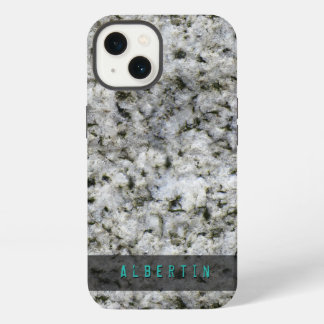 Etui iPhone 13 Nature Géologie Rock Texture Nom personnalisé