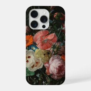 Coque iPhone 15 Pro Nature morte Vintage Dutch Master Rachel Ruysch