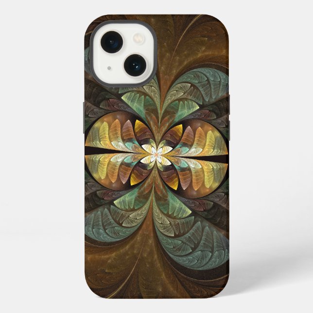 Coque iPhone Natures Matrix Bumble Bee Abstrait (Verso)