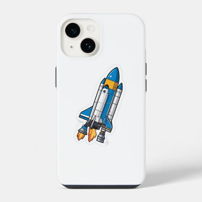Coque iPhone Navette spatiale (Verso)