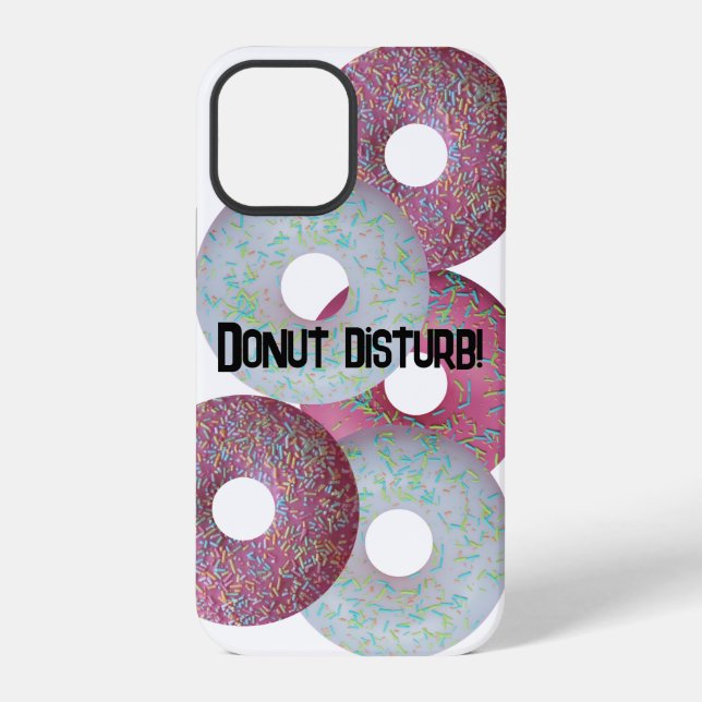 Coque iPhone Ne dérange pas ! (Verso)