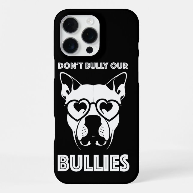 Coque iPhone ne intimidez pas nos brutes (Verso)