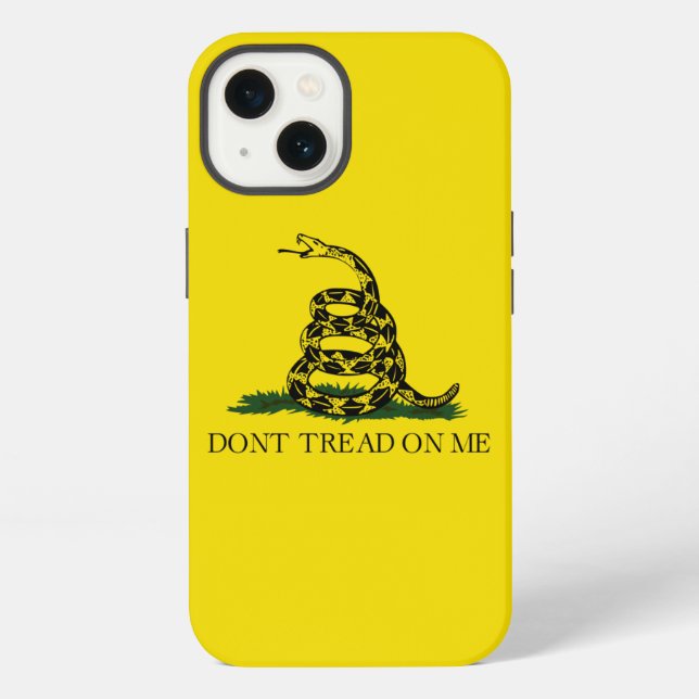 Coque iPhone Ne me marche pas dessus (Verso)