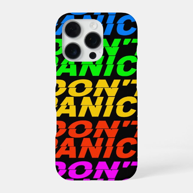 Coque iPhone NE PANIQUE PAS ! iPhone 4 Case-Mate (Verso)