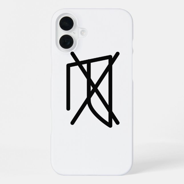 COQUE iPhone NE PAS REPASSER ! (Verso)