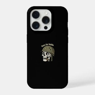Coque iPhone 15 Pro Né pour le combat