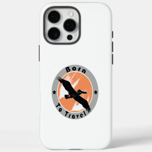 Coque iPhone 16 Pro Max Né pour voyager Étui Case-Mate pour iPhone
