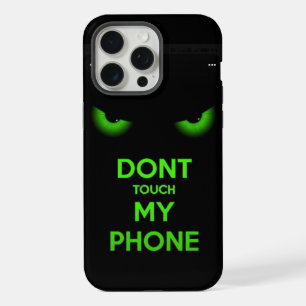 Coque iPhone 15 Pro Max Ne touchez pas mon téléphone