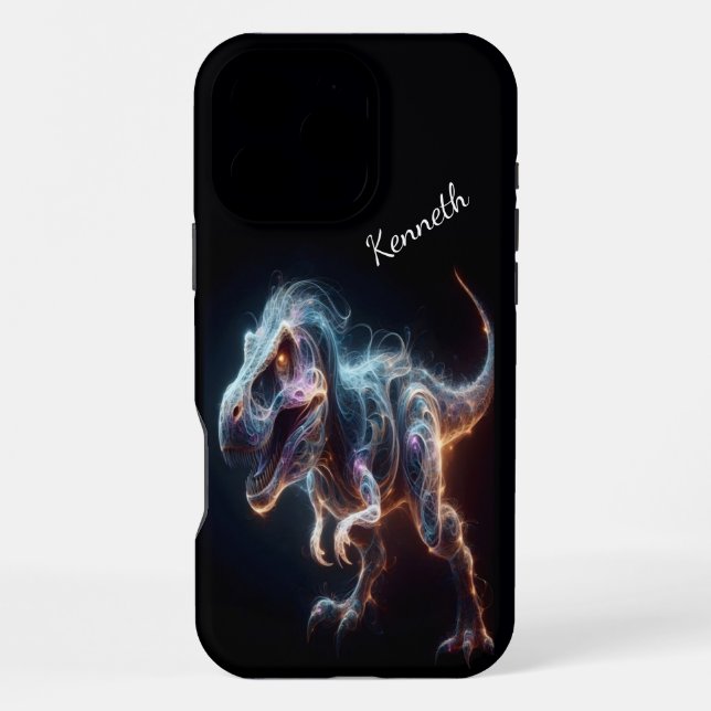 Coque iPhone Nébuleuse T-Rex (Verso)