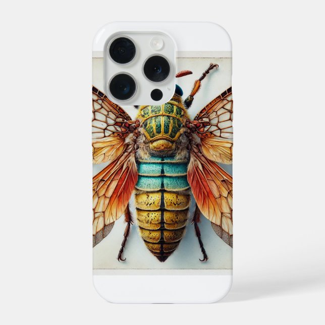 Coque iPhone Necrophila Insect Top Down View 190724IREF224 - Wa (Verso)