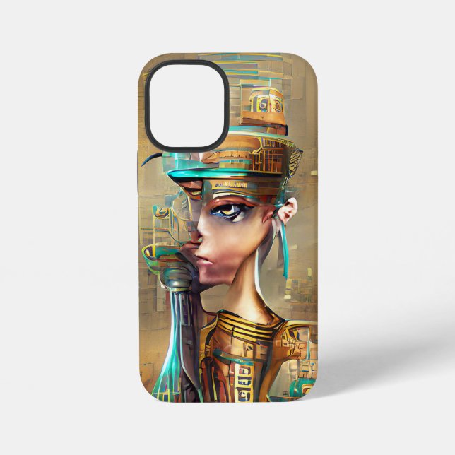 Coque iPhone Néfertiti  (Verso)