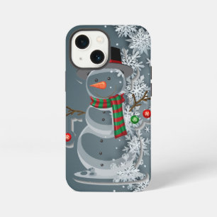 Etui iPhone 13 Mini Neige d'hiver