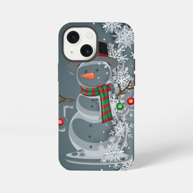 Coque iPhone Neige d'hiver  (Verso)