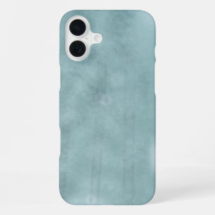 Coque iPhone 16 Plus Neige hivernale scintillante noire et blanche