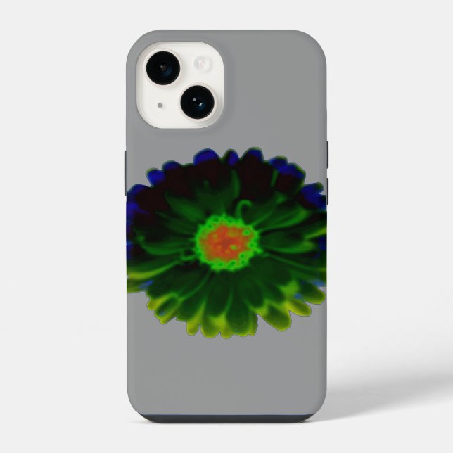 Coque iPhone Neon Marigold (Verso)