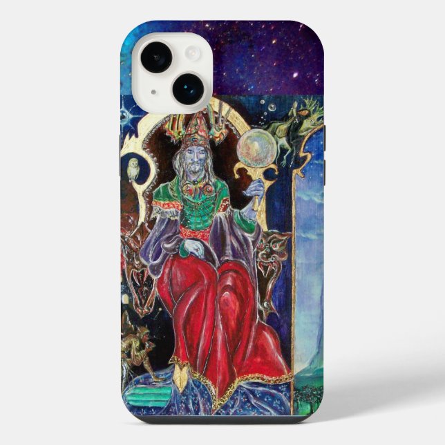 Coque iPhone NEUROMANCER Magicien Roi (Verso)